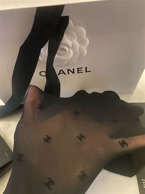 chanel logo thights|Chanel tights dupes.